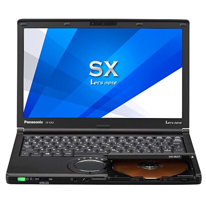 Let'snote(レッツノート) SX3シリーズ　12.1型ワイド液晶/HDD750GB/DVDスーパーマルチドライブ/Office Home and Business 2013搭載 CF-SX3YEQBR