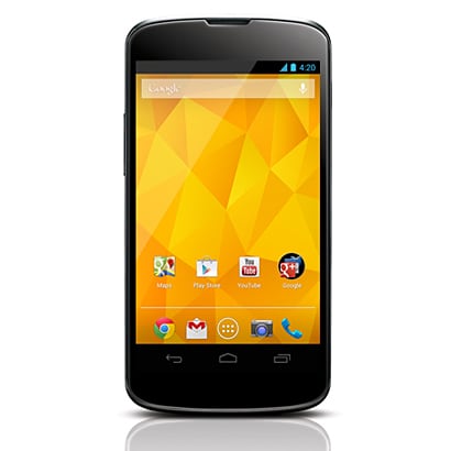 LGE960.AJPNBK [スマートフォン Google(TM) Nexus 4 SIMロックフリー端末 Android(TM) 4.3搭載 ブラック]