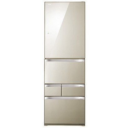 VEGETA(ベジータ) 冷凍冷蔵庫 (426L・右開き） 5ドア クリアライトゴールド GR-G43GXV(ZS)