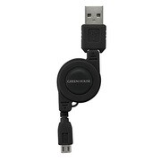 microUSB充電ケーブル GH-UCRMB-BK