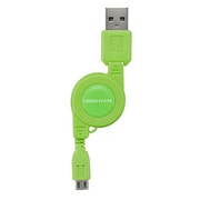 microUSB充電ケーブル GH-UCRMB-GR
