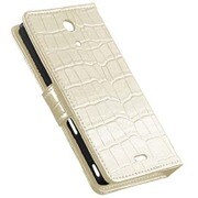 RxA-L004-WH [Xperia A SO-04E用 本革ケース ホワイト]