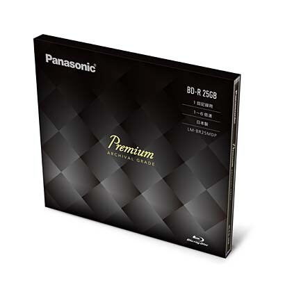 Blu-rayプレミアムディスク 25GB LM-BR25MDP