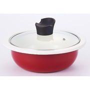 ホーロー卓上鍋 20cm レッド DHTA20RD