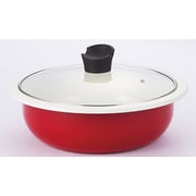 ホーロー卓上鍋 27cm レッド DHTA27RD