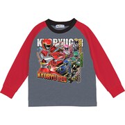 獣電戦隊キョウリュウジャー AR長T 2223658 チャコール120 [NEXTPETS！ 獣電戦隊キョウリュウジャー 6人の勇者！ 杢チャコール×ブラック 120cm]