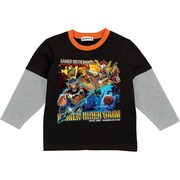 ガイム AR長T 2211226 クロ110 [NEXTPETS！ 仮面ライダー鎧武 キーアイテム！ ブラック×杢グレー 110cm]