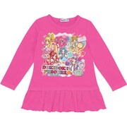 プリキュア AR長T 2223693 Vピンク120 [NEXTPETS！ ドキドキプリキュア ラブハートコラージュ ビビッドピンク 120cm]