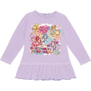 プリキュア AR長T 2223693 ラベンダー110 [NEXTPETS！ ドキドキプリキュア ラブハートコラージュ ラベンダー 110cm]