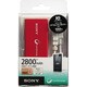USB出力付ポータブル電源（2800mAh） CP-V3R