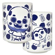 ちっちゃいおっさん 湯呑み 水玉模様 [ご当地キャラグッズ]