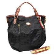 Orobianco-TILDE-トートBag-F.NERO/COGNAC [トートバッグ]