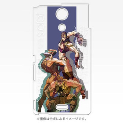 ジョジョの奇妙な冒険 GALAXY S III / III α ケース 柱の男たち PCM-GXS39363