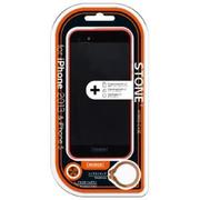 MB-IP5SSNOR [iPhone SE/5s/5用 STONE 2 ハイブリッドケース オレンジ]