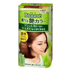 ブローネ香りと艶カラークリーム 4NA [濃厚クリーム 早染めタイプ ナチュラルブラウン]