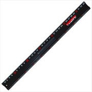 アルミカッター定規 カット師EX 1m 併用目盛 取手付 65033