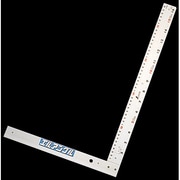 77858 [丸ノコガイド定規 エルアングル 50cm 併用目盛 取手なし]