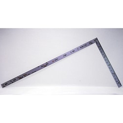 曲尺ツーバイフォー シルバー 2×4/1尺5寸 併用目盛 19mm巾 10056