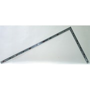 曲尺角厚 シルバー 50cm 裏面角目 内ぴた日本一 JIS 10359