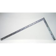 曲尺厚手広巾 シルバー 50cm/1尺6寸 併用目盛 5段目盛 10414