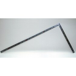 曲尺同厚 シルバー 1尺6寸 表裏同目 名作 10646