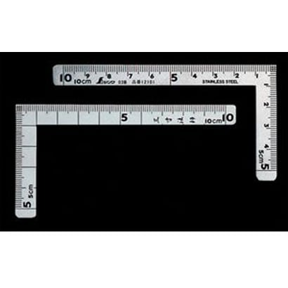 曲尺小型 三寸法師ステン10×5cm 表裏同目 12101