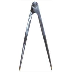 鋼製コンパス D-2 25cm 超硬チップ付 77543