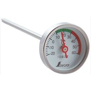 72610 [温度計 V-2 丸T字型 -20～60℃ φ3.5×13cm 育苗用]