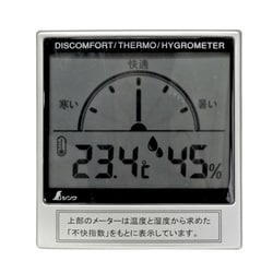 デジタル温湿度計 C 不快指数メーター 72985