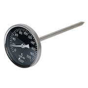 73012 [温度計 V-4 丸T字型 0～200℃ φ8×20cm 白目盛]