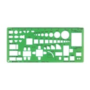 テンプレート TD-1 家具記号定規(大)1/50 66007