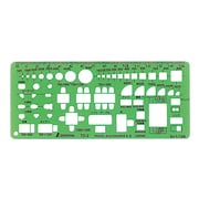 テンプレート TD-2 家具記号定規(小)1/100 66008