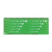 テンプレート TE-9 数字記号定規 66016