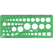 テンプレート TJ-1 ボルトナット定規 66026