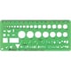 テンプレート TK-1 仕上記号定規 66027