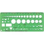 テンプレート TK-1 仕上記号定規 66027