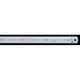 ピックアップスケールシルバー60cm cm表示 上下1mmピッチ 赤数字入 JIS 13137