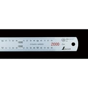 直尺 ステン 2m 赤数字入 JIS 14060