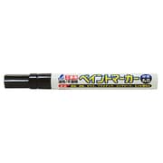 78414 [工事用 ペイントマーカー 中字 丸芯 黒]