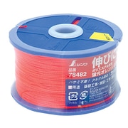 78482 [ポリエステル水糸 リール巻 太 0.8mm 270m 蛍光オレンジ]