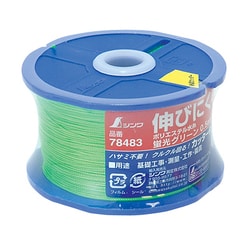 78483 [ポリエステル水糸 リール巻 細 0.5mm 500m 蛍光グリーン]