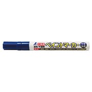78515 [工事用 ペイントマーカー 中字 丸芯 青]