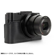 ソニーRX100M2/100兼用本革カメラハーフケース ZEL-RX100MK2-BK
