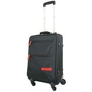 ソフトキャリーケース 旅行日数目安:2~3泊 37L TSAロック搭載 ブラック/レッド SP-0220-51