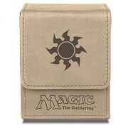 86106 ＭＴＧ公式サプライ つや消し新革風デッキボックス マナ ホワイト