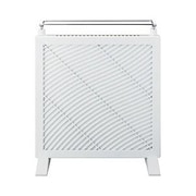赤外線パネルヒーター タオルハンガー付 ホワイト HL800W