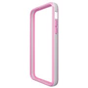 PS-A13HVB07 [iPhone 5c用 ハイブリッドバンパー ホワイト×ライトピンク]