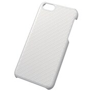 PS-A13PVD02 [iPhone 5c用 シェルカバー （男子向け） ホワイトカーボン調]