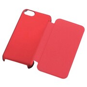 PS-A13PVFRD [iPhone 5c用 シェルカバー （フラップ） レッド]