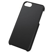 PS-A13PVRBK [iPhone 5c用 シェルカバー （ラバーグリップ） ブラック]